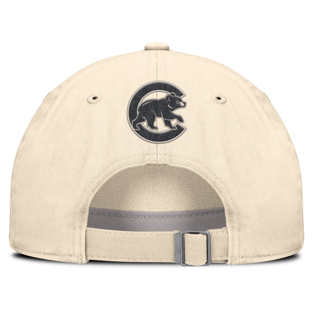 Chicago Cubs Nike Camo Pack Club Adjustable Hat - Natural