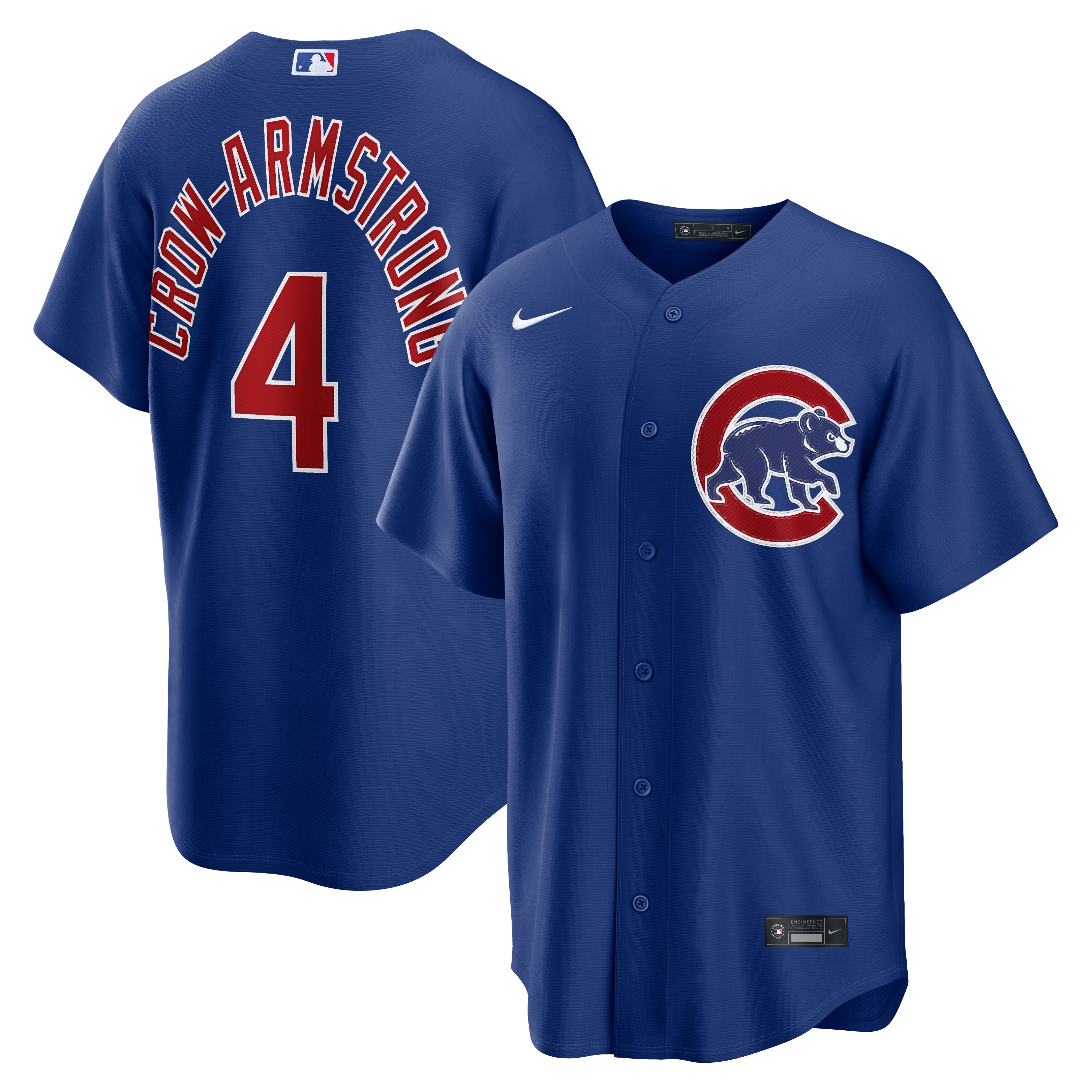 Pete Crow Armstrong Chicago Cubs Alternate Replica Jersey Royal