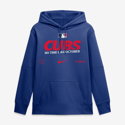 Chicago Cubs Nike 2026 MLB Postseason Authentic Collection Therma Fleece Hoodie - Royal