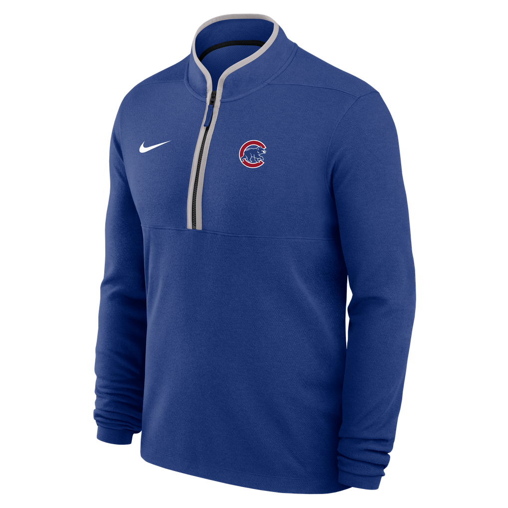 Chicago Cubs Nike Dri-FIT Victory Half-Zip Pullover - Royal