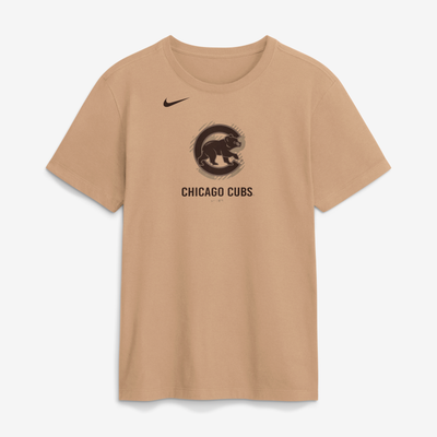 Chicago Cubs Nike Fashion Cotton T-Shirt - Tan