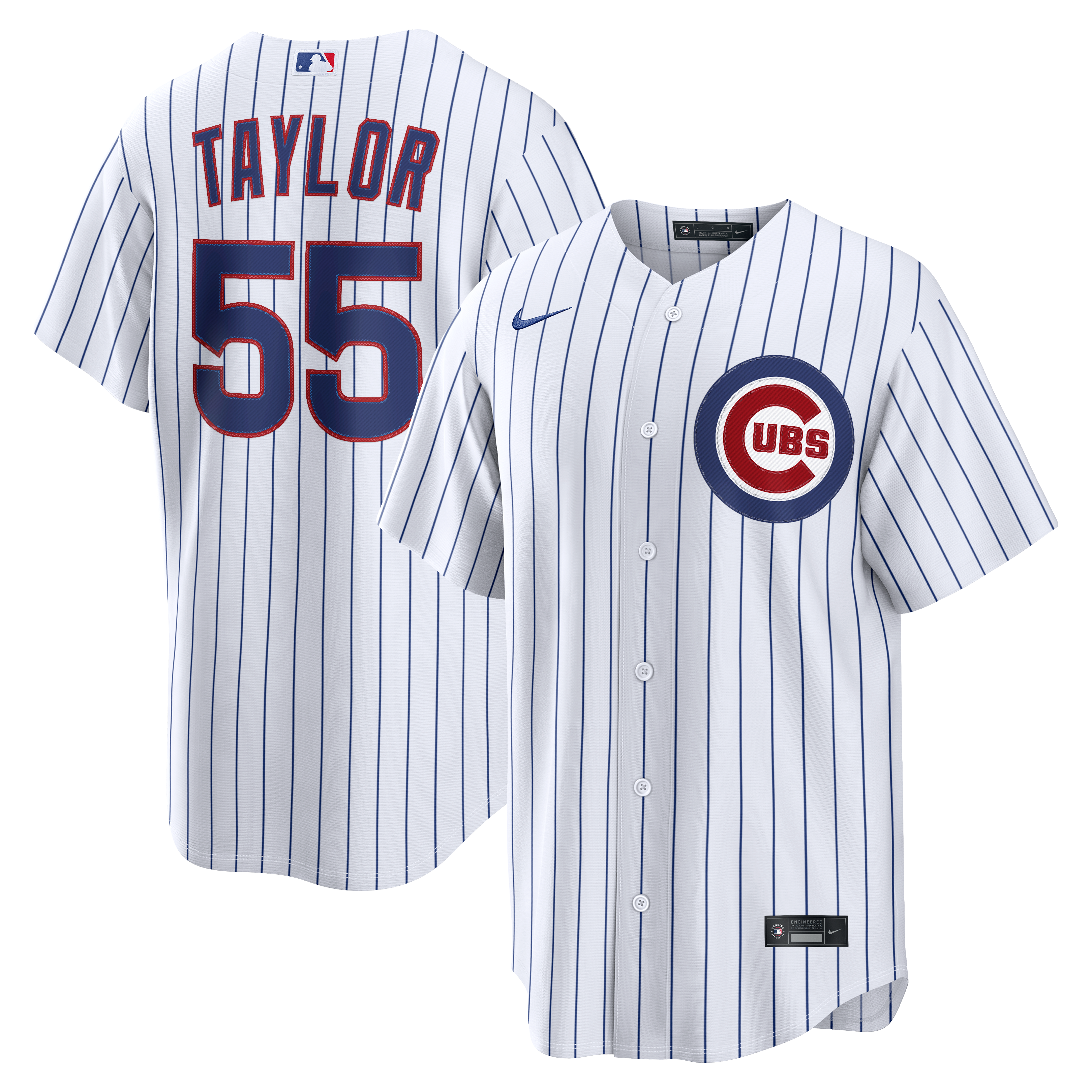 Tyrone Taylor Chicago Cubs Home Replica Jersey White