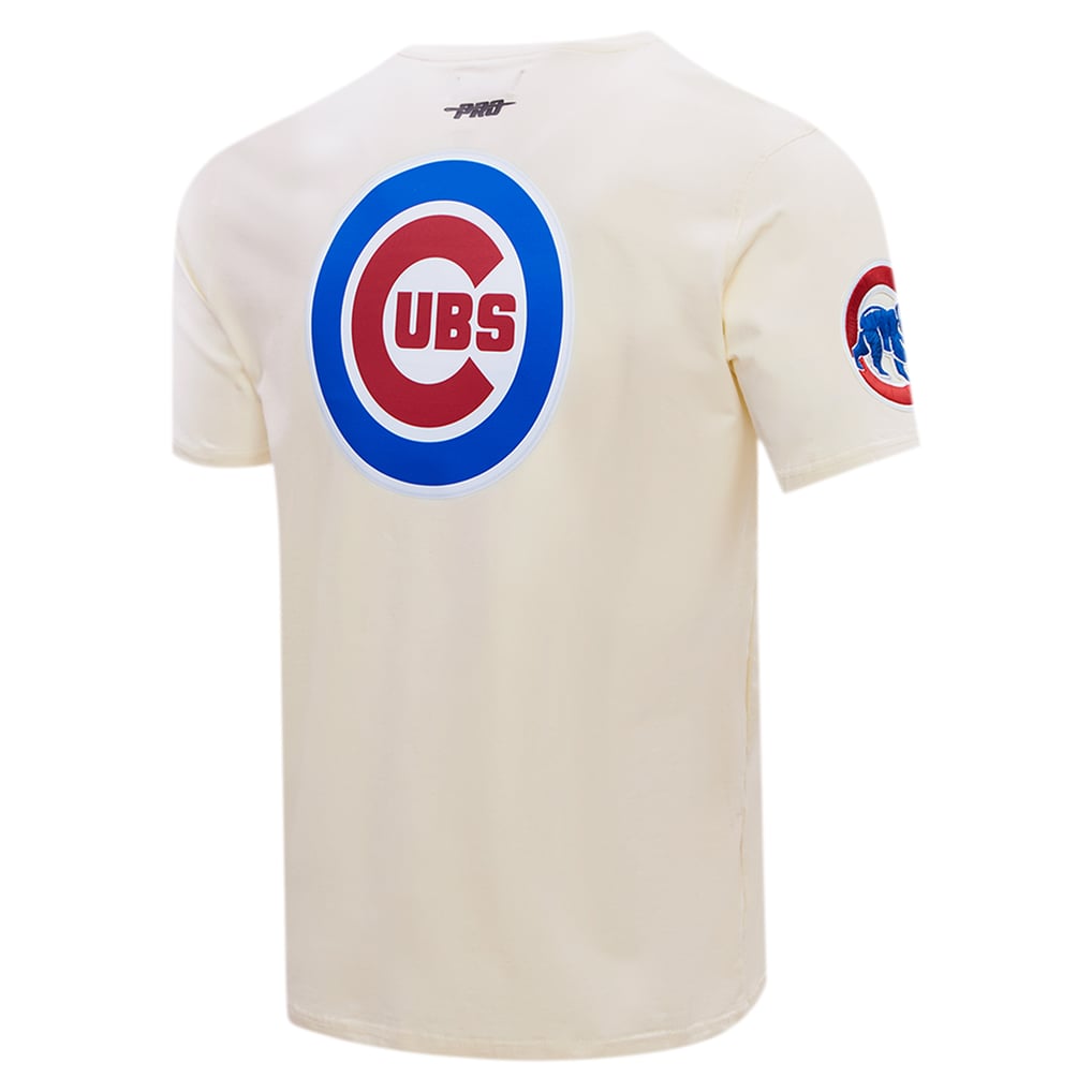 Pro Cubs Men's Chicago Cubs Pro Standard Cream Club Member Badge T-Shirt
