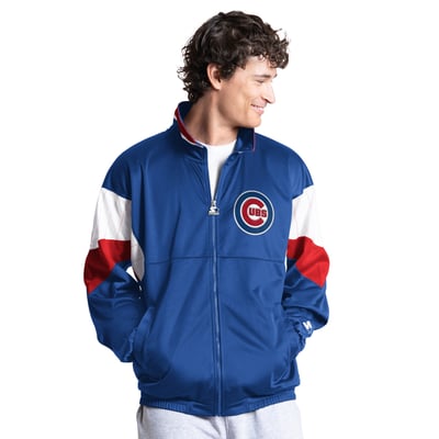 Chicago Cubs Starter Legacy Full-Zip Track Jacket - Royal