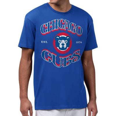  Chicago Cubs Starter Take Me Out T-Shirt - Royal