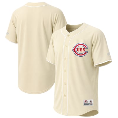 Chicago Cubs Stitches Jersey - Cream