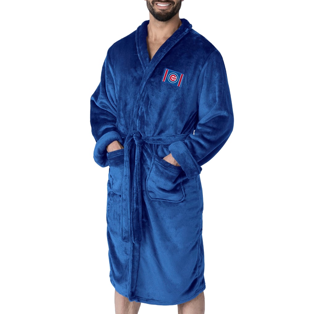 Men's Chicago Cubs The Northwest Group Royal Silk Touch Robe