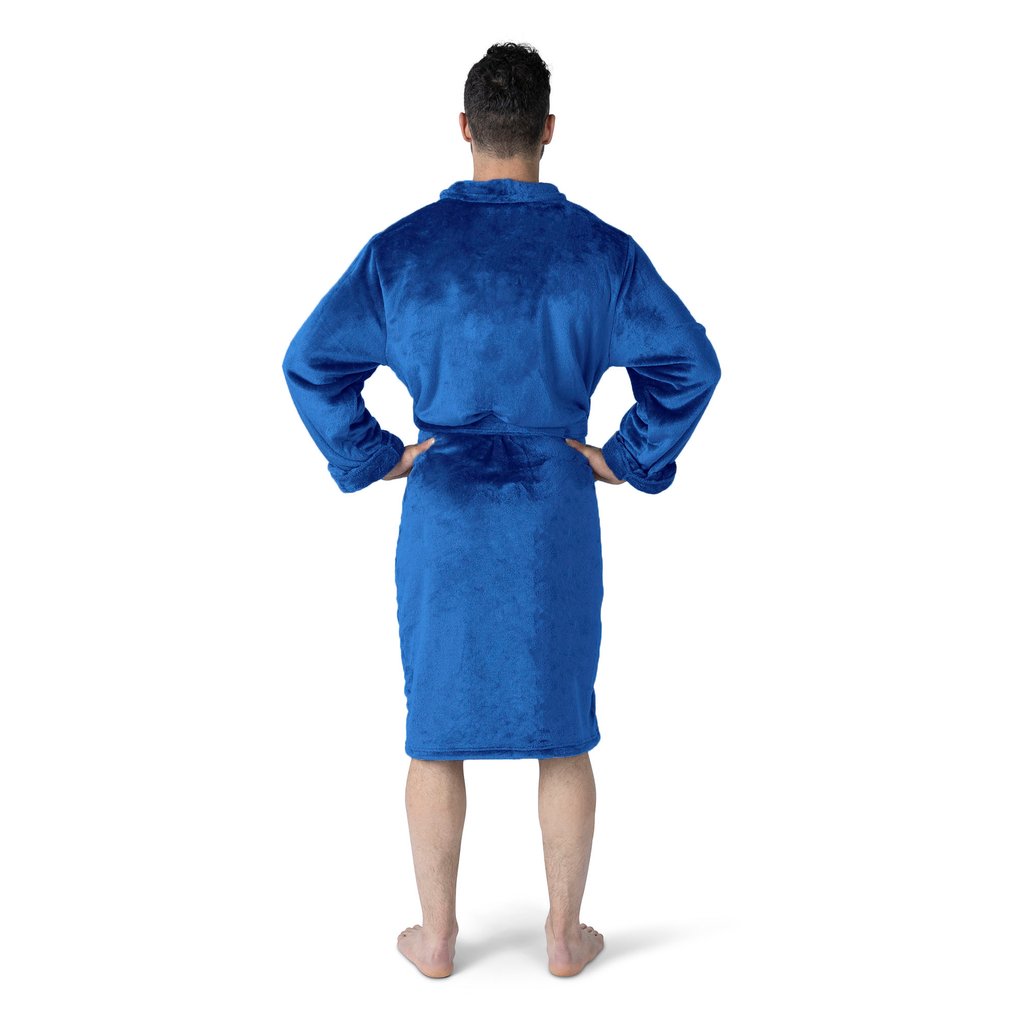 Men's Chicago Cubs The Northwest Group Royal Silk Touch Robe