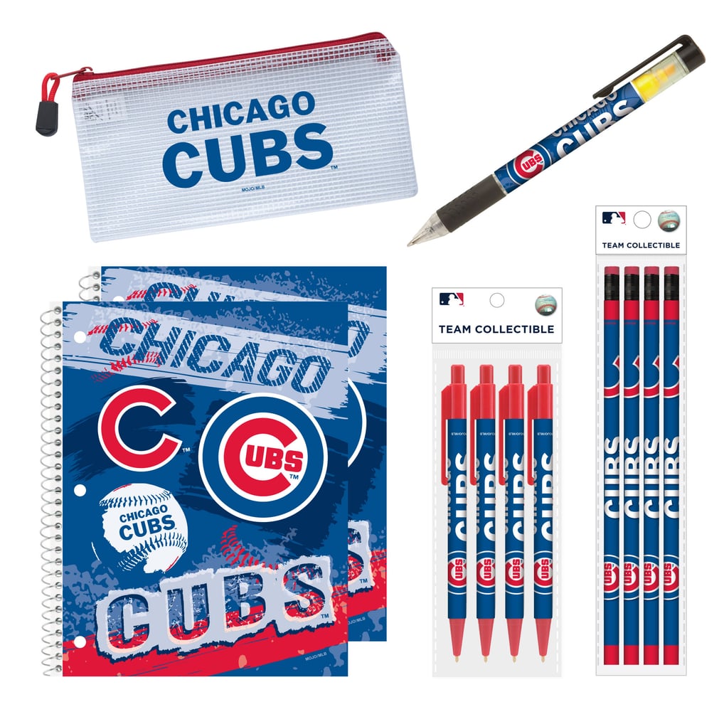 Cubs Sticky Notes Chicago Cubs MOJO Back To School Writing Bundle