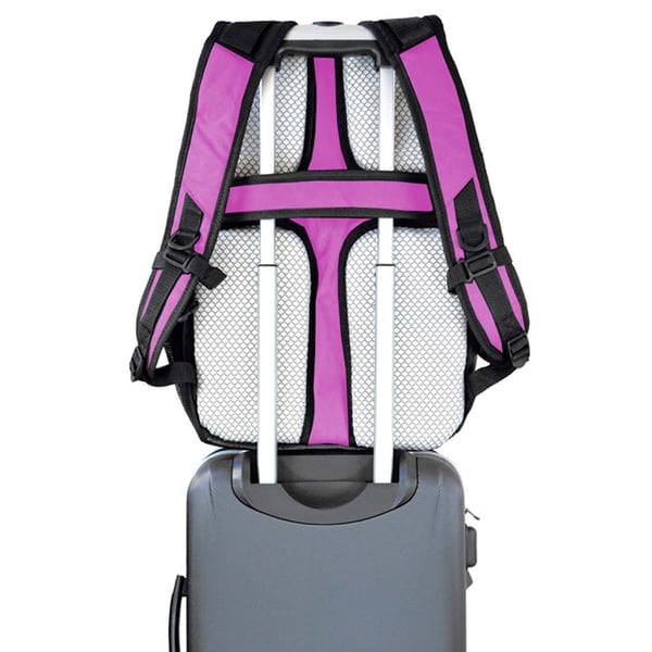 Mojo Backpack Chicago Cubs Travel Accessories Pouch Pink Chicago Cubs MOJO Pink Backpack Laptop main image 4