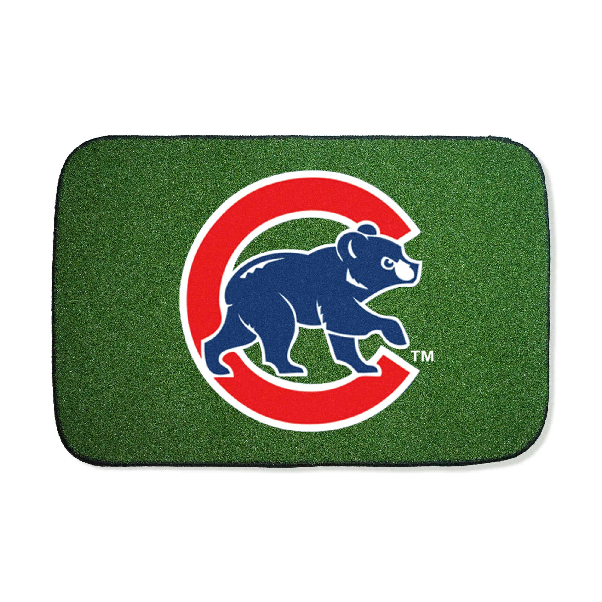 Cubs Rug Chicago Cubs My Home Team Turf 4' x 6' Welcome Rug
