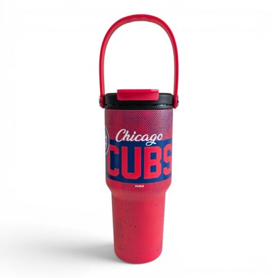 Chicago Cubs Pegasus 24oz. Speckled Gradient Stainless Steel Dual Top Water Bottle