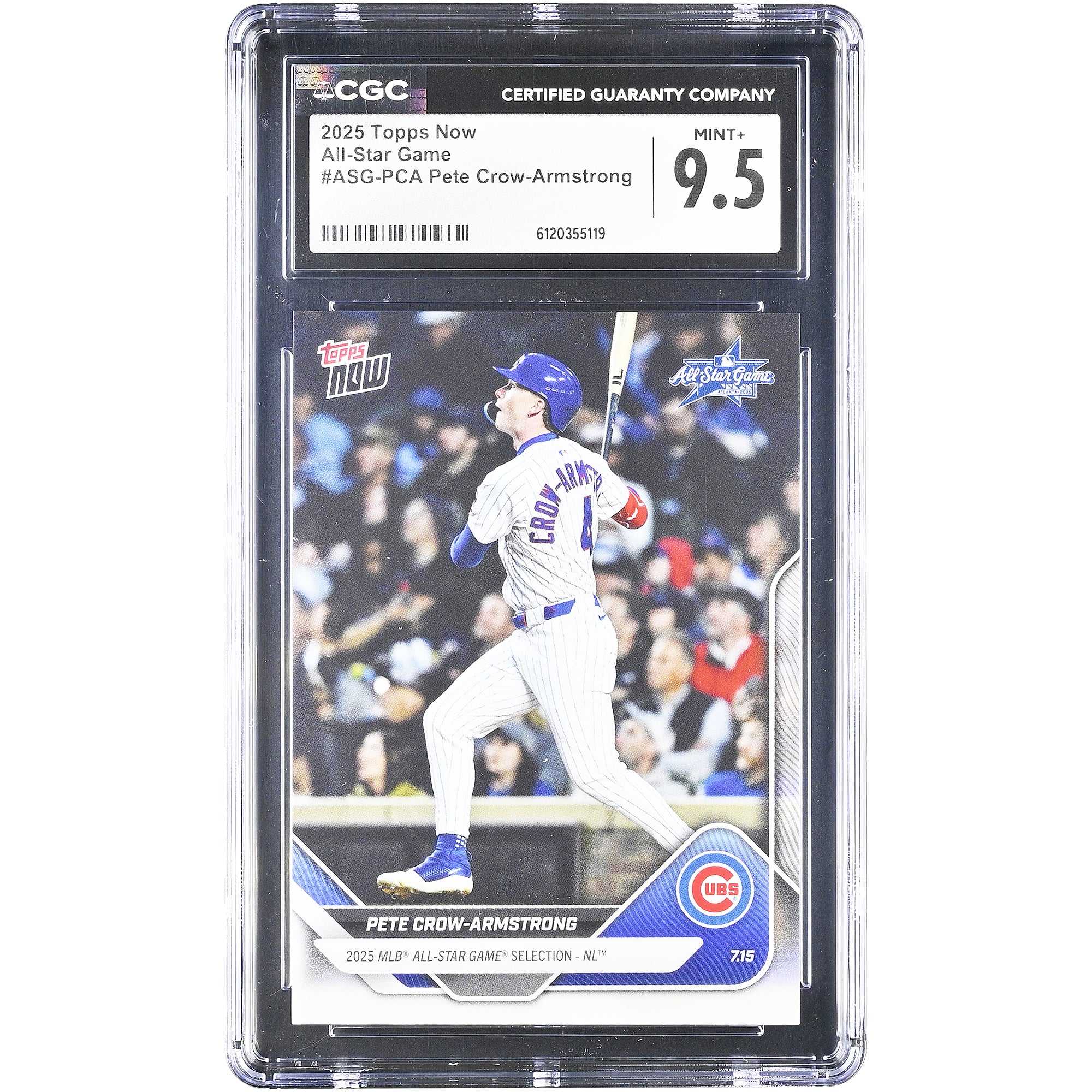 Pete Crow-Armstrong Chicago Cubs 2025 Topps Now All-Star Game #ASG 