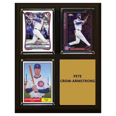 Pete Crow-Armstrong Chicago Cubs 8" x 10" Trading Card Plaque