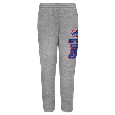 Chicago Cubs Outerstuff Preschool Jet Stream Jogger Pants - Gray