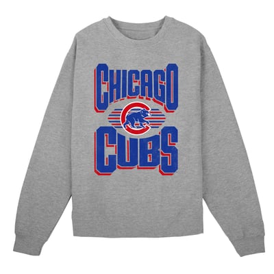 Chicago Cubs Outerstuff Preschool Jet Stream Sweatshirt - Gray