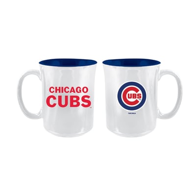 Chicago Cubs The Memory Company 2-Pack 15oz. Iridescent Ceramic Mug Set