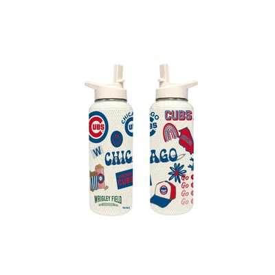 Chicago Cubs The Memory Company 34oz. Bling Quencher Bottle