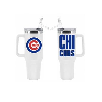 Chicago Cubs The Memory Company 40oz. Stainless Steel Tumbler with Flip Straw