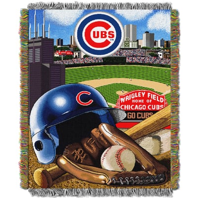 Chicago Cubs The Northwest Company 48'' x 60'' Home Advantage Woven Throw