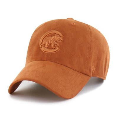 Chicago Cubs '47 Unisex Fall Feelings Ballpark Suede Clean Up Hat - Orange
