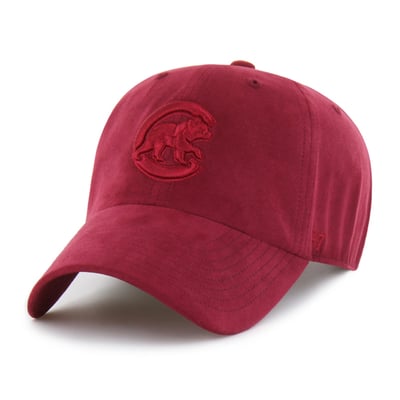 Chicago Cubs '47 Unisex Fall Feelings Ballpark Suede Clean Up Hat - Red
