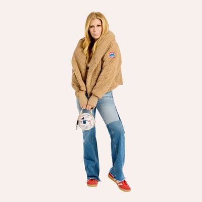  Chicago Cubs by Jill Martin Women's Remix Lounger - Light Brown