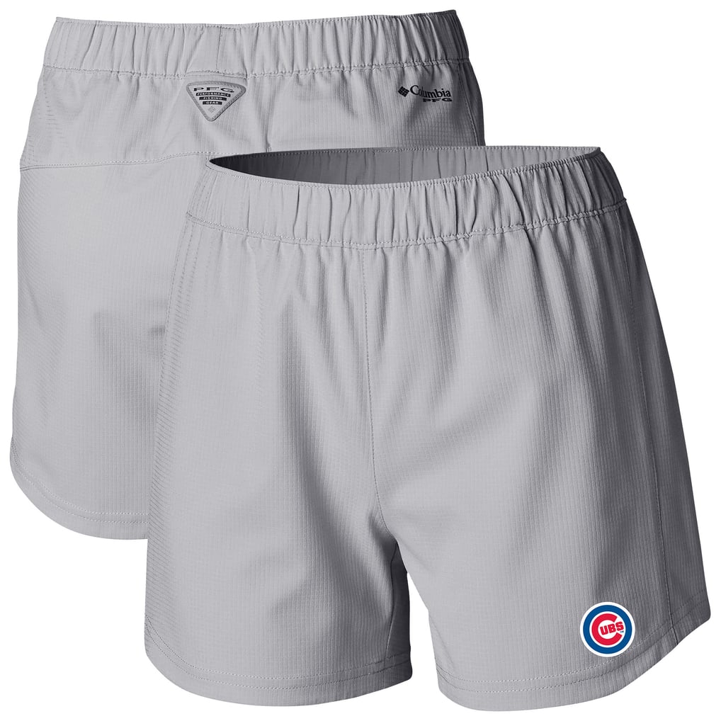 Chicago Cubs Columbia Women's Tamiami Pull-On Shorts - Gray
