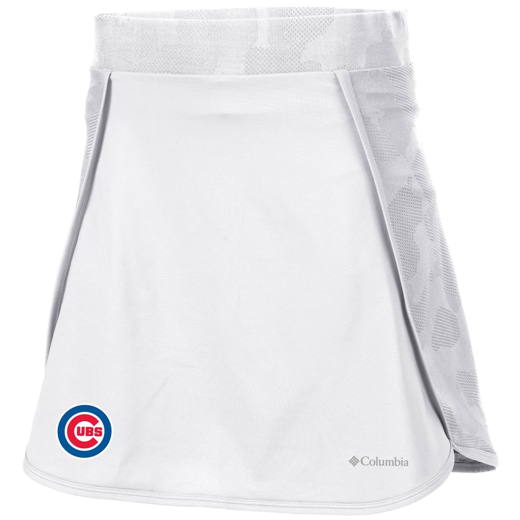  Chicago Cubs Columbia Women's Up Next Skort - White