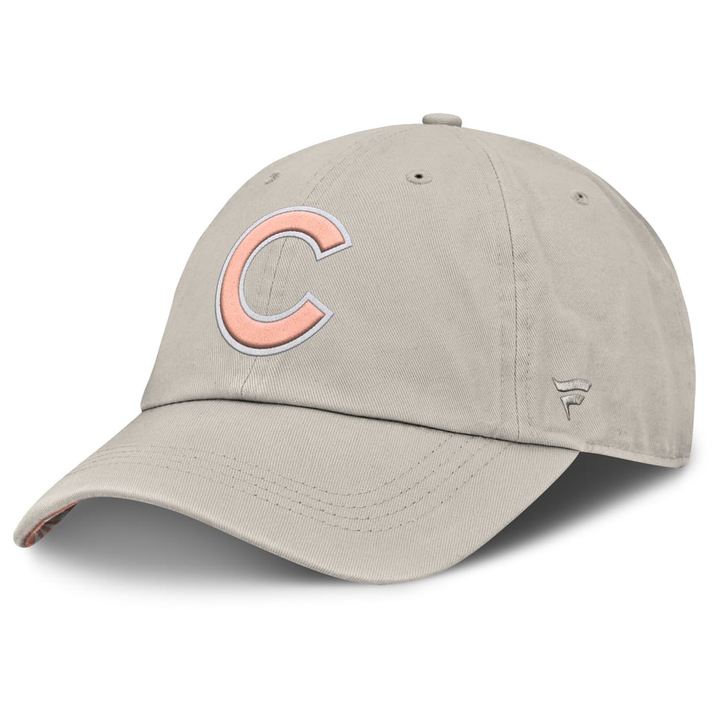 Chicago Cubs Fanatics Women's Striker Canvas Adjustable Hat - Oatmeal
