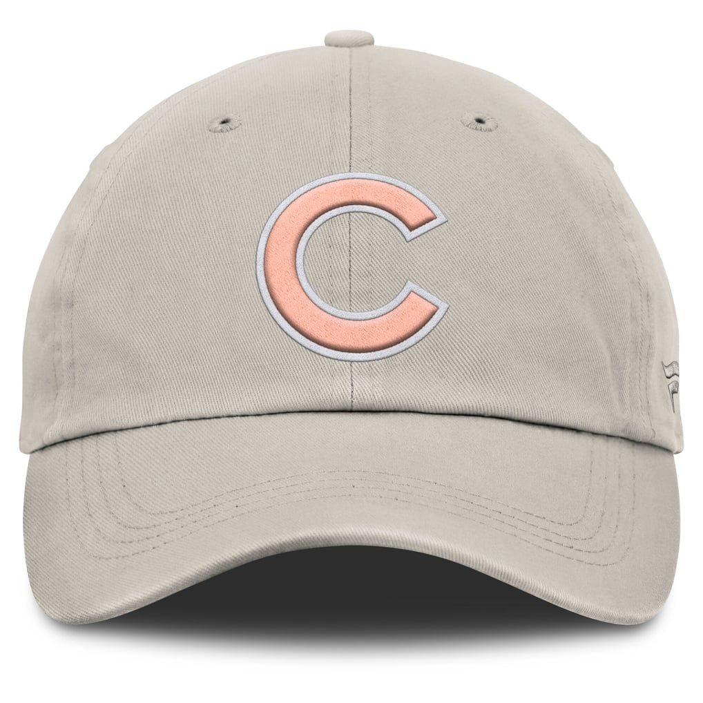 Chicago Cubs Fanatics Women's Striker Canvas Adjustable Hat - Oatmeal