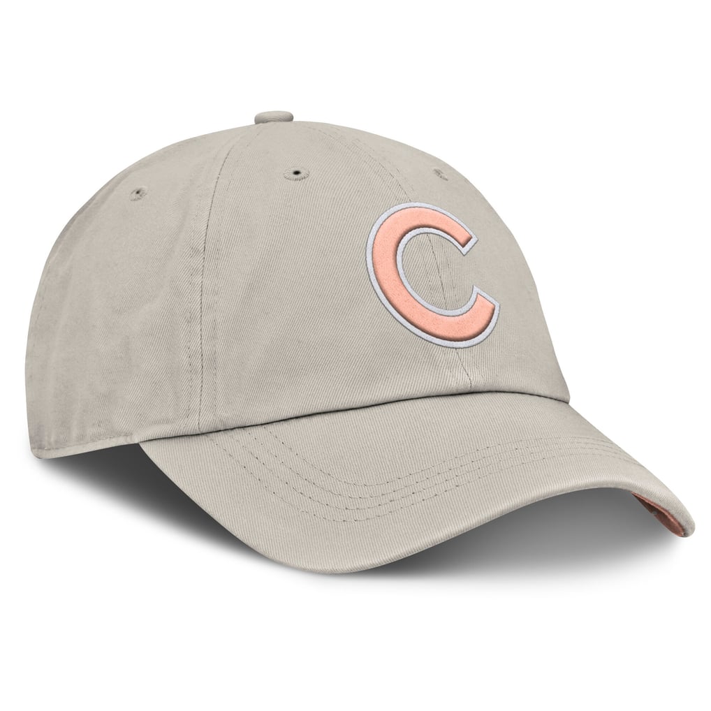 Chicago Cubs Fanatics Women's Striker Canvas Adjustable Hat - Oatmeal