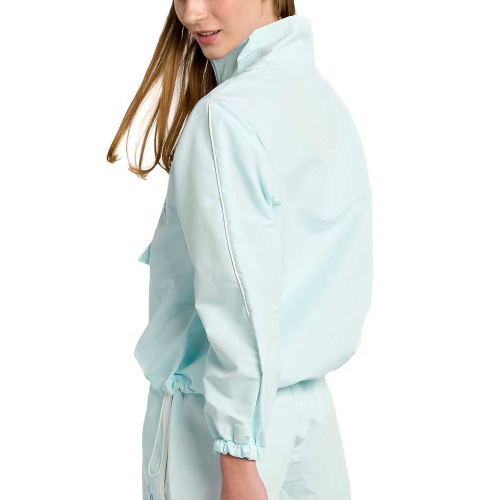 Chicago Cubs Lusso Women's Parker Half-Zip Jacket - Light Blue