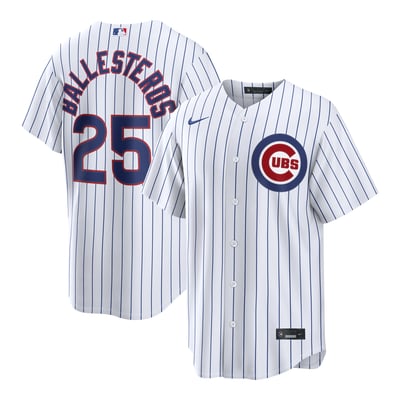 Moisés Ballesteros Chicago Cubs Nike Women's Home Replica Jersey - White