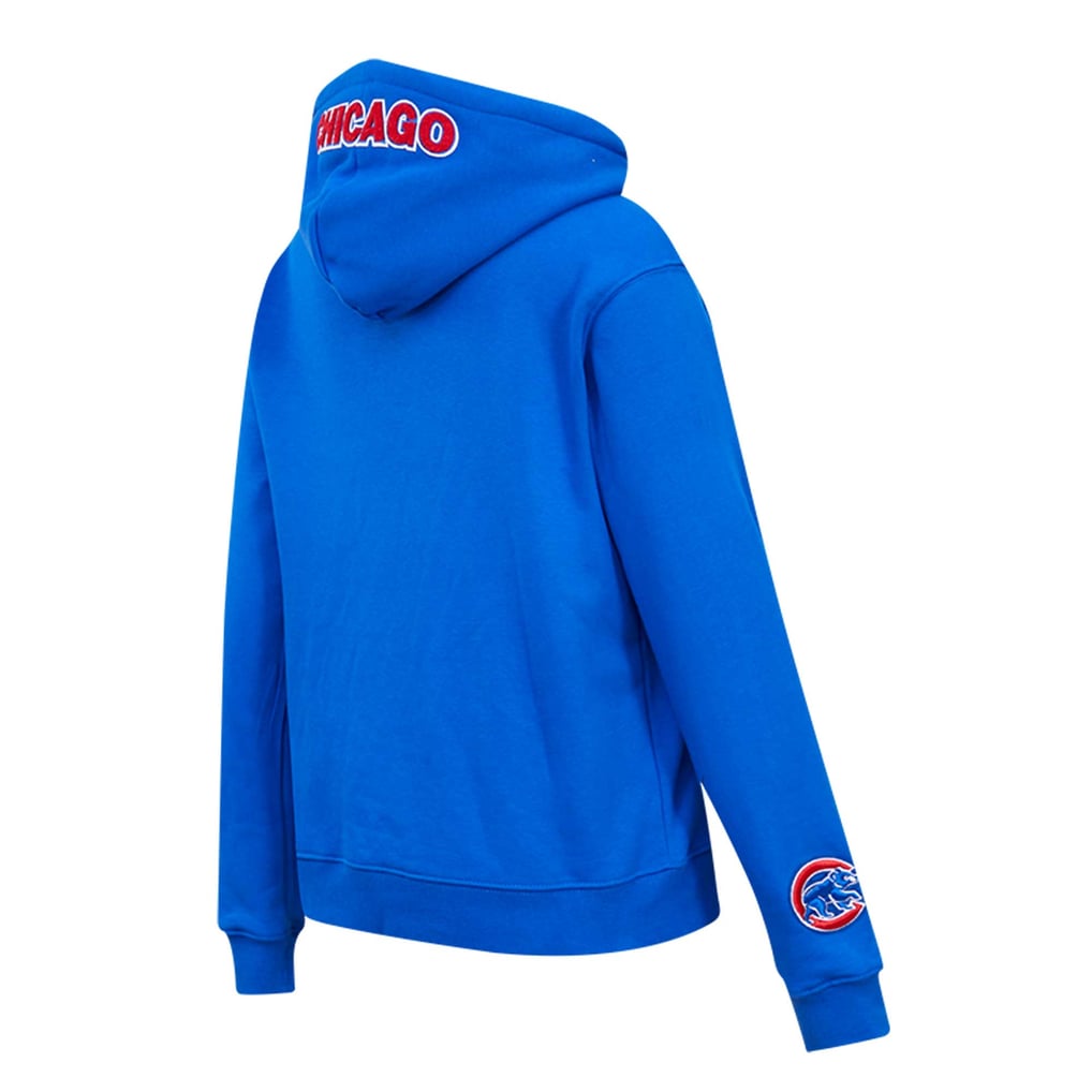 Chicago Cubs Pro Standard Women's Classic Fleece Pullover Hoodie - Royal