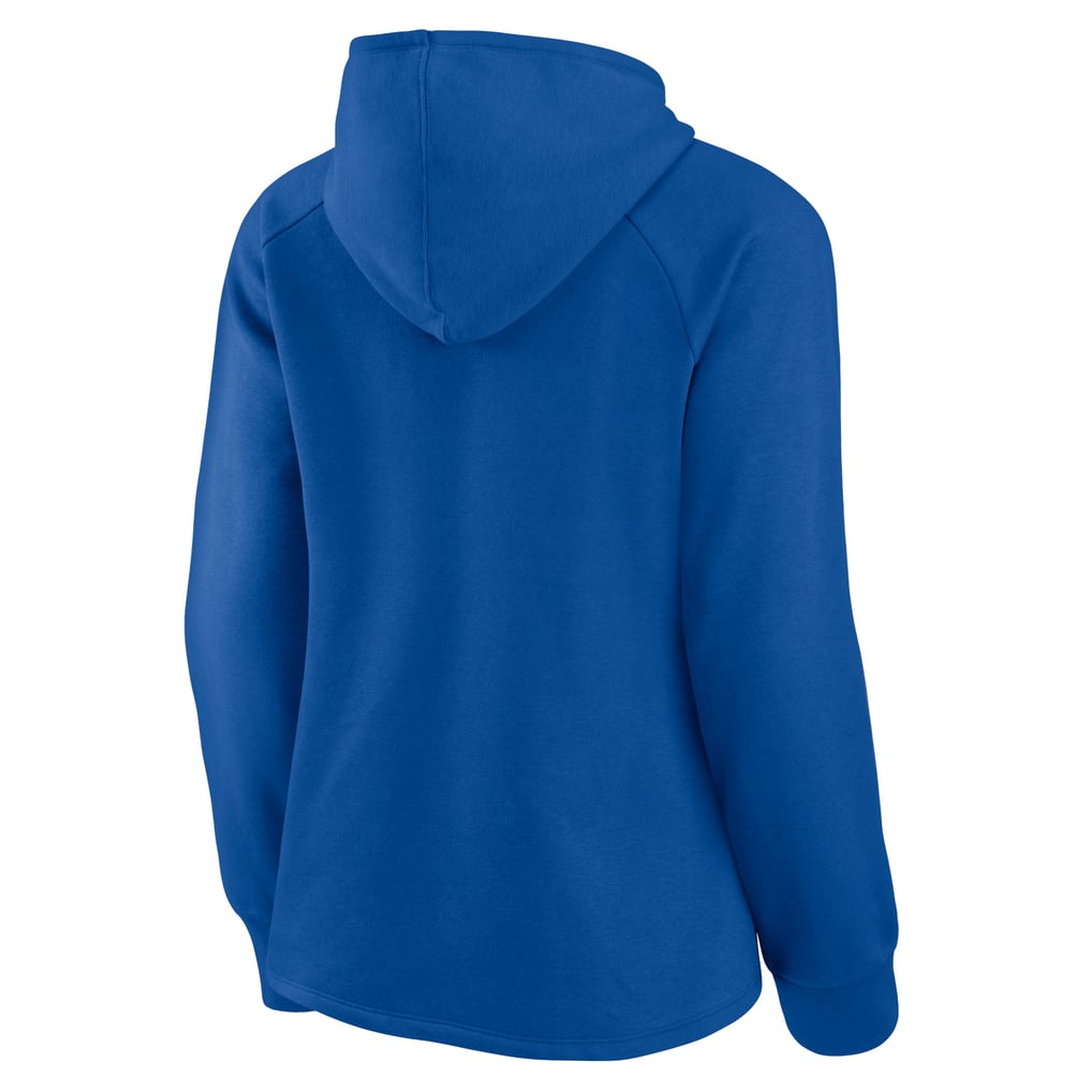 Chicago Cubs Fanatics Women's Perfect Play Raglan Pullover Hoodie - Royal