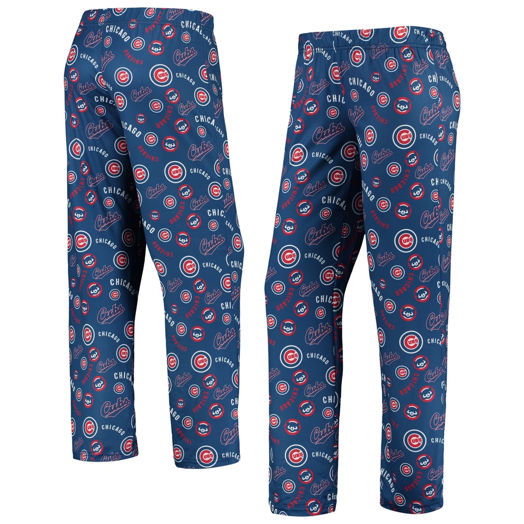 Chicago Cubs Women's Retro Print Sleep Pants - Royal