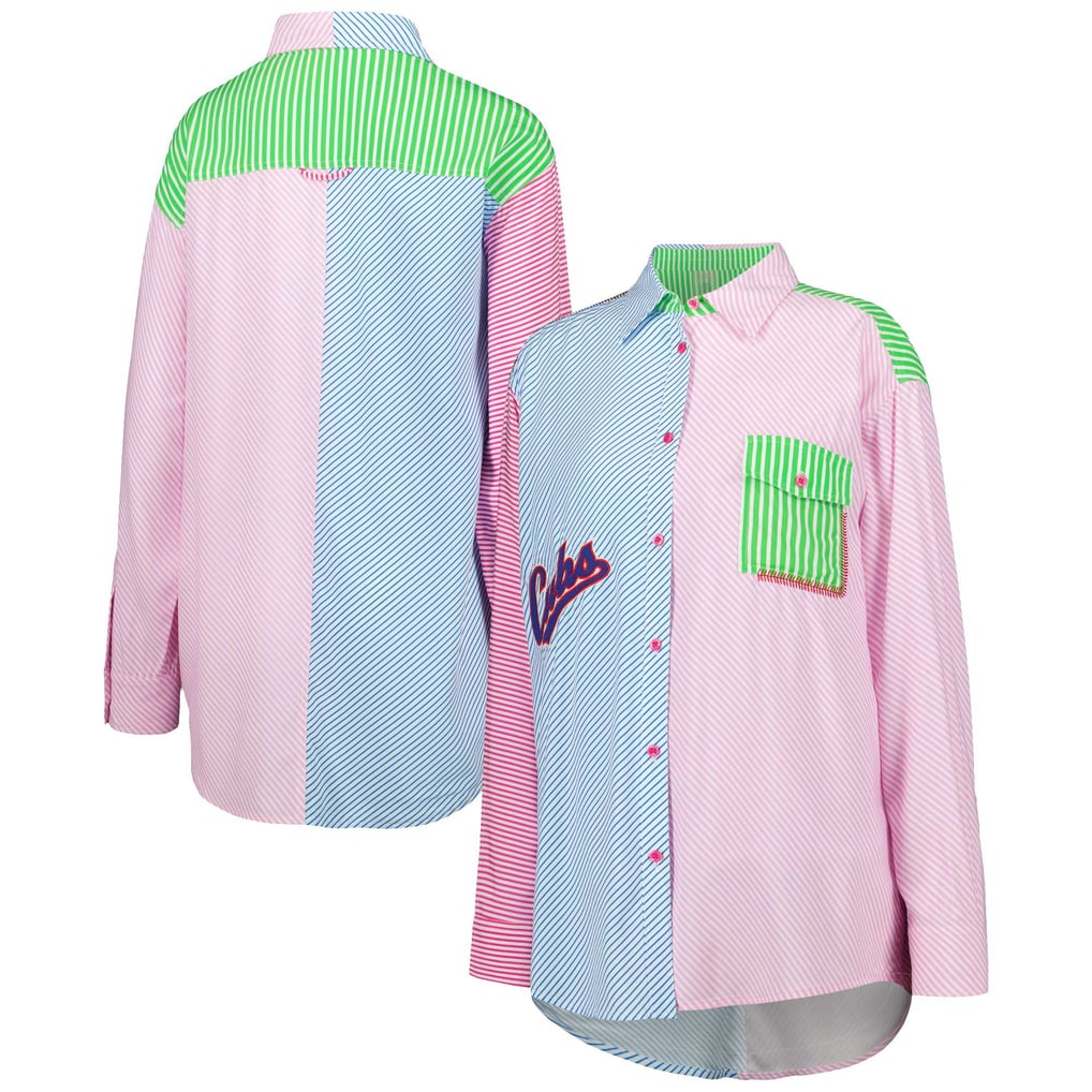 Chicago Cubs Terez Women's Button-Up Shirt
