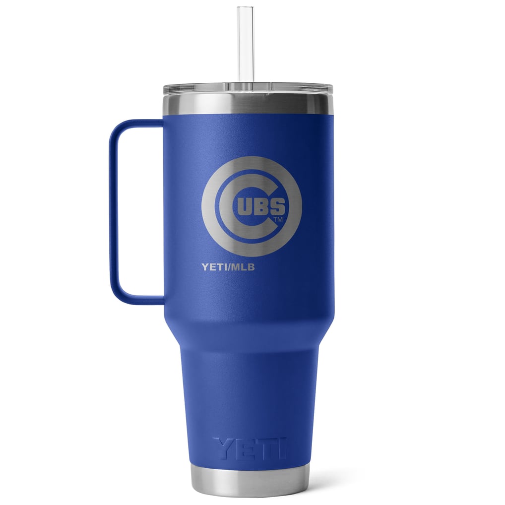 Chicago Cubs YETI 42oz. Rambler Straw Mug