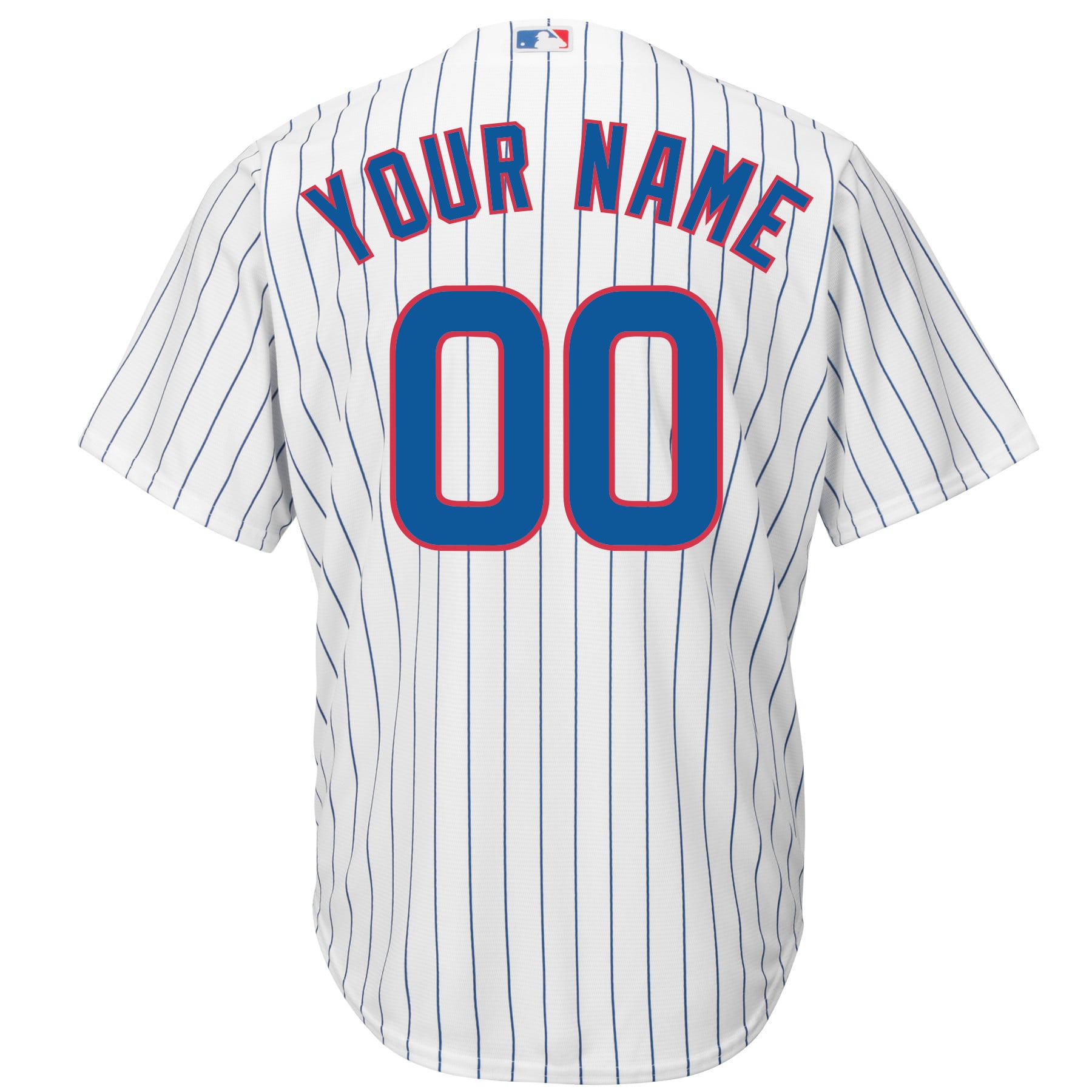 Youth Chicago Cubs Majestic White Home Custom Cool Base Jersey