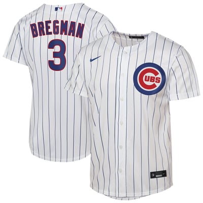 Alex Bregman Chicago Cubs Nike Youth Home Replica Jersey - White