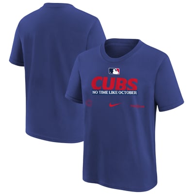 Chicago Cubs Nike Youth 2026 MLB Postseason Authentic Collection T-Shirt - Royal