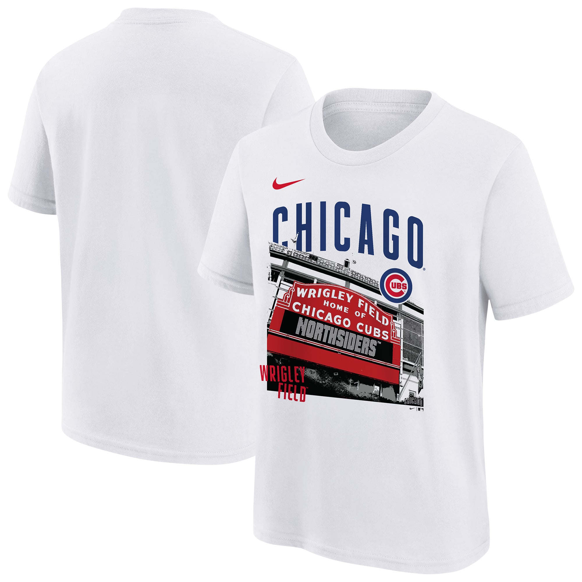 Youth Chicago Cubs Nike White Hometown Collection T-Shirt