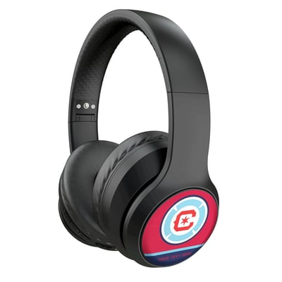 Chicago Fire Keyscaper Personalized Solid Wireless Bluetooth Headphones With Case