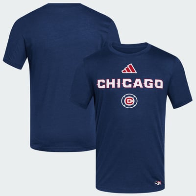  Chicago Fire adidas 2026 Archive Jersey Hook T-Shirt - Navy