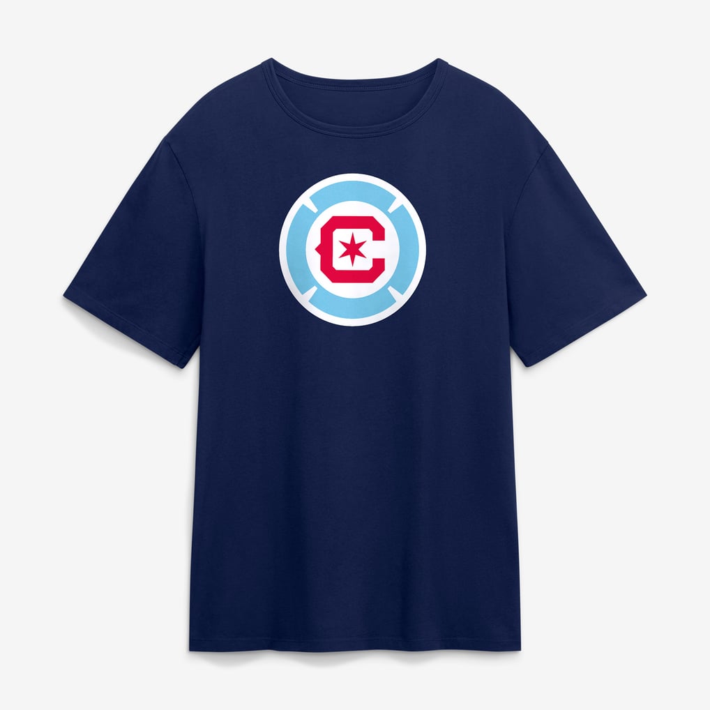 Robert Lewandowski Chicago Fire Authentic Stack Name & Number T-Shirt - Navy