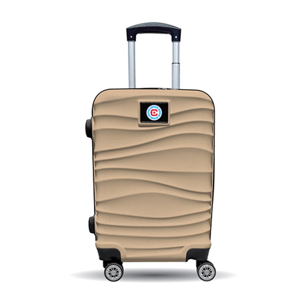MOJO Chicago Fire Tan Carry-On Hardcase Spinner Luggage
