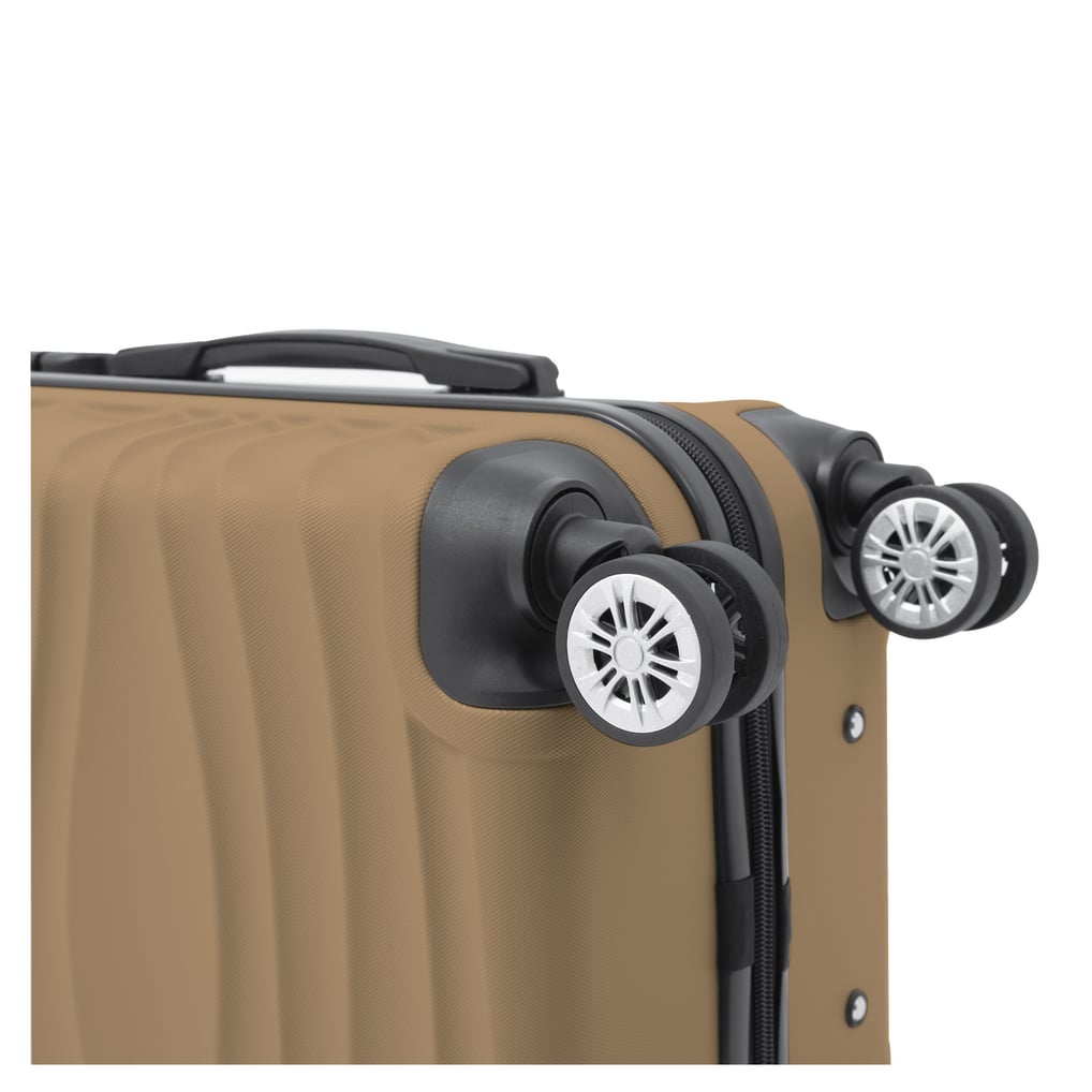 MOJO Chicago Fire Tan Carry-On Hardcase Spinner Luggage
