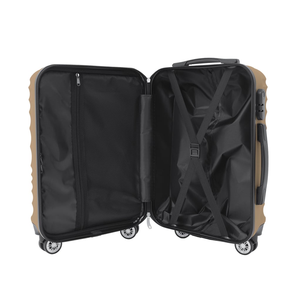 MOJO Chicago Fire Tan Carry-On Hardcase Spinner Luggage
