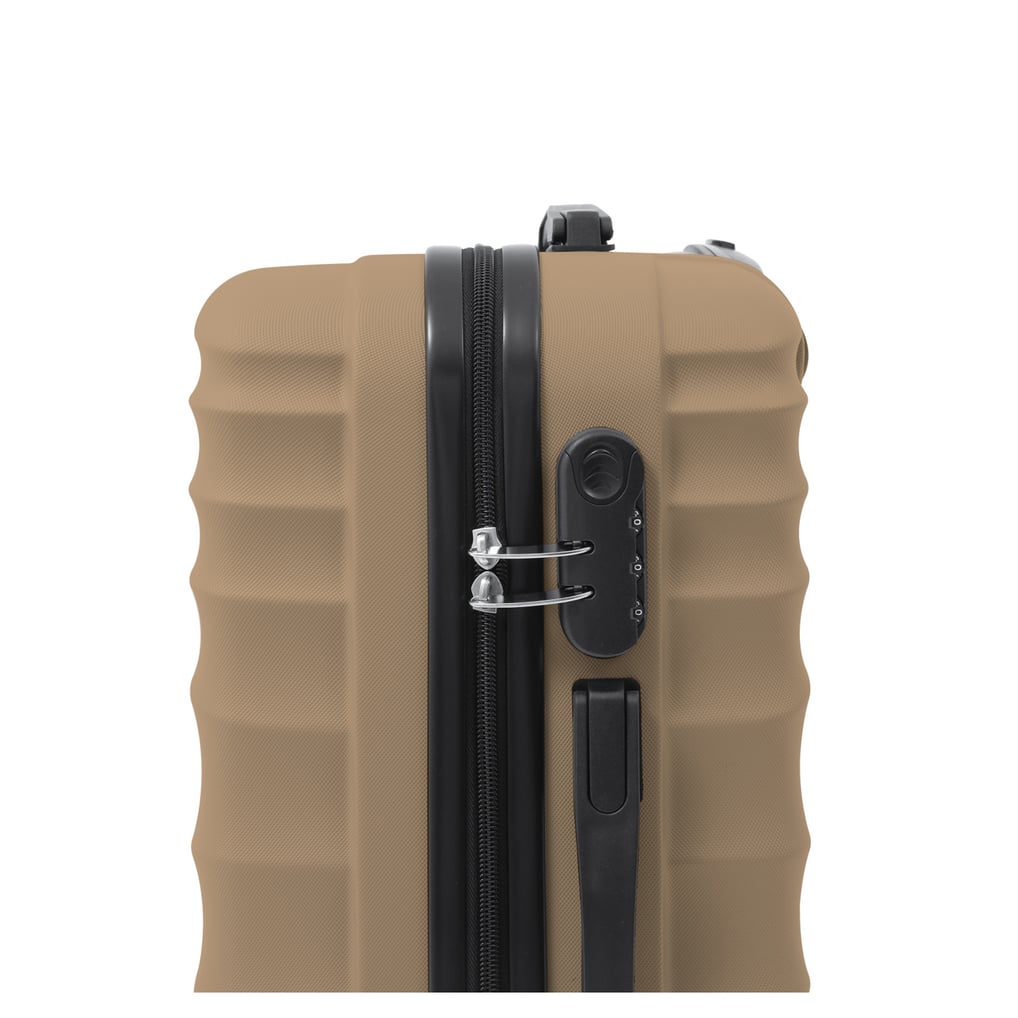 MOJO Chicago Fire Tan Carry-On Hardcase Spinner Luggage
